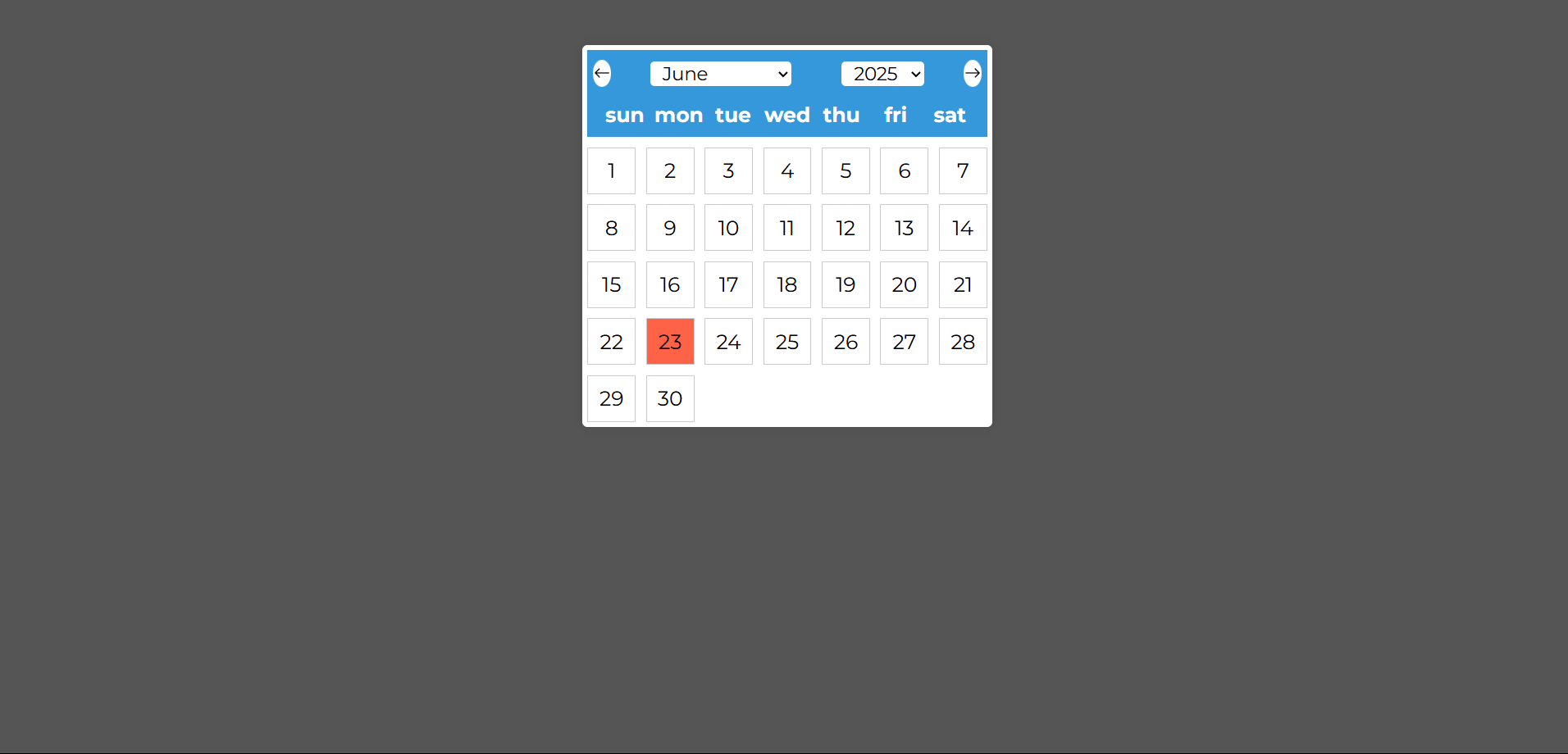 Calender