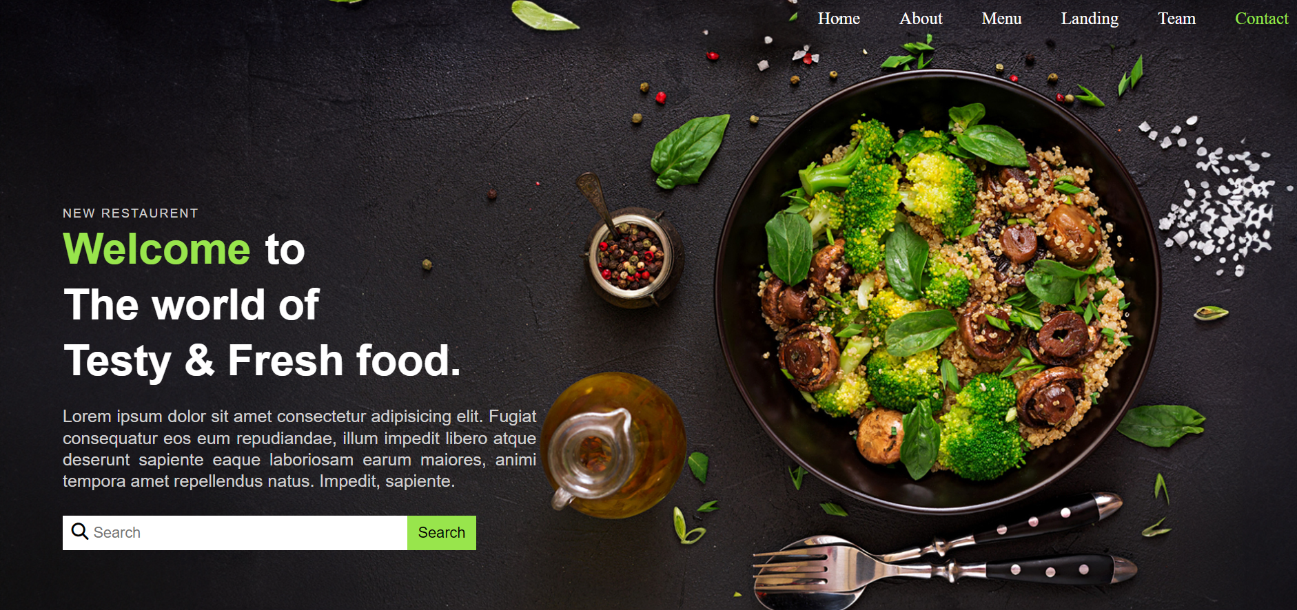 food-website